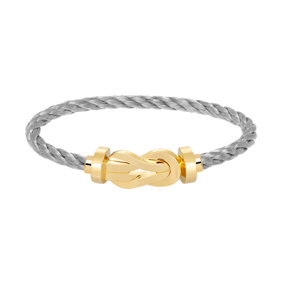 [Vicky]CHANCE LARGE 8 FIGURE BUCKLE NO DIAMOND BRACELET GOLD