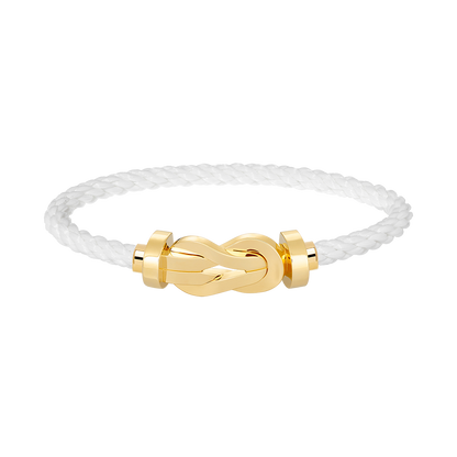 [Vicky]CHANCE LARGE 8 FIGURE BUCKLE NO DIAMOND BRACELET GOLD
