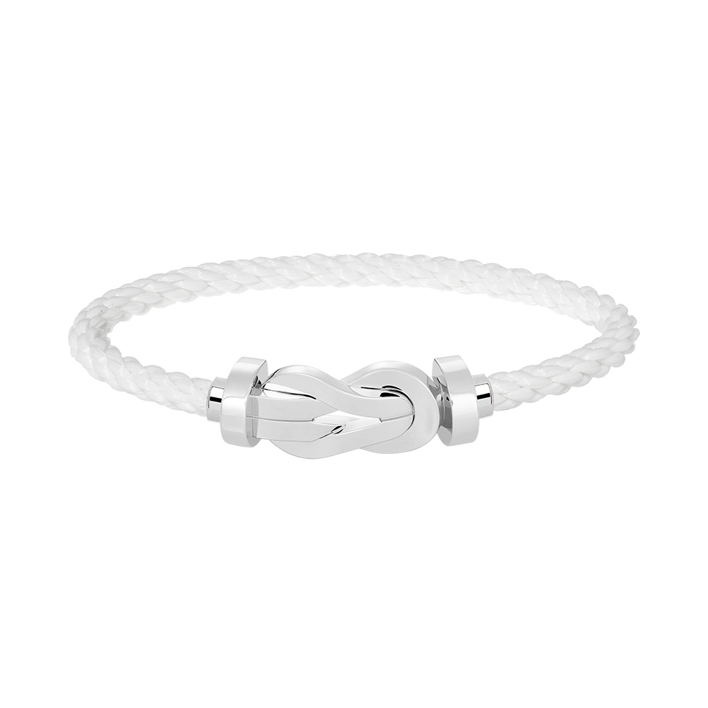 [Vicky]CHANCE LARGE 8 FIGURE BUCKLE NO DIAMOND BRACELET SILVER