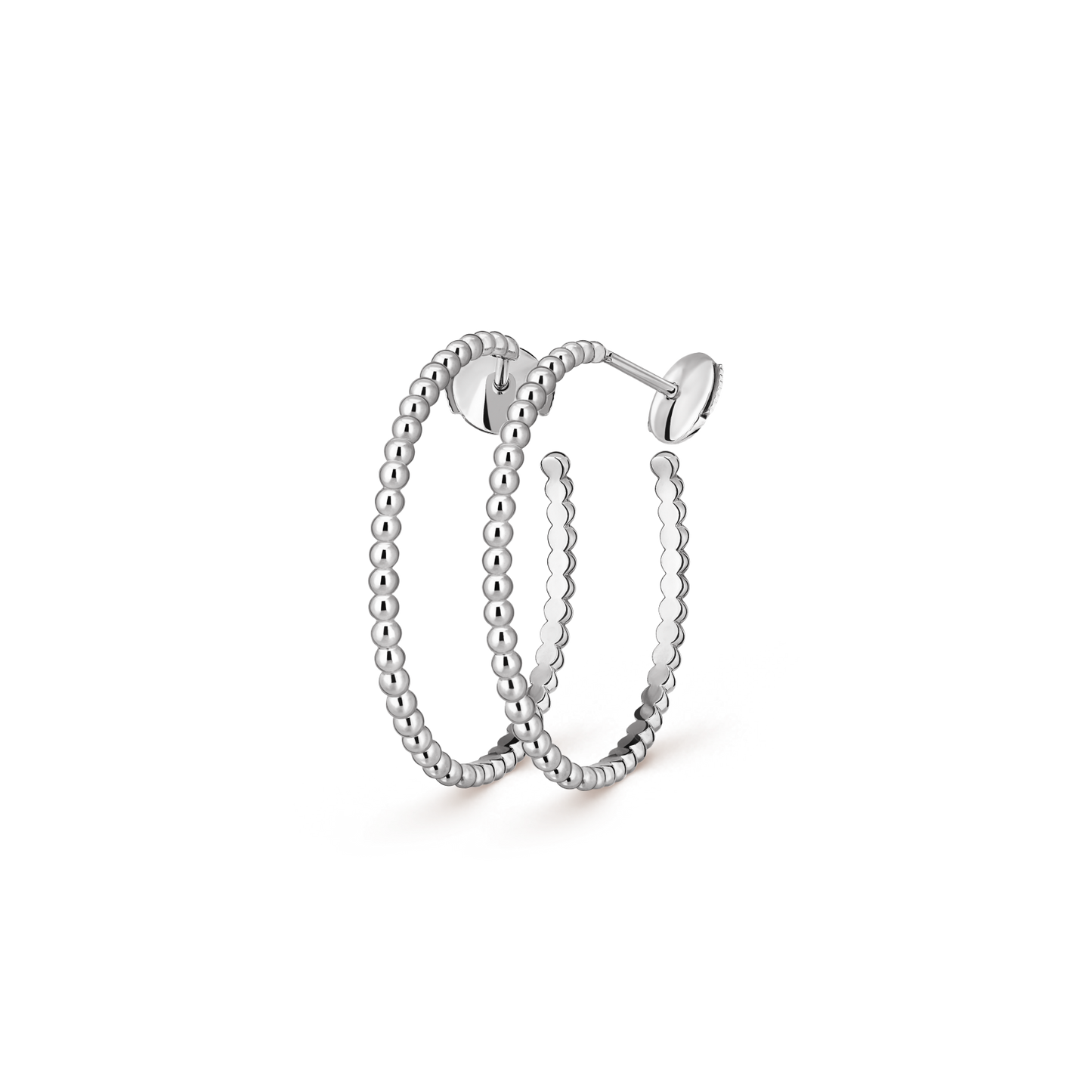 [Vicky] SMOOTH BEAD STUD EARRINGS