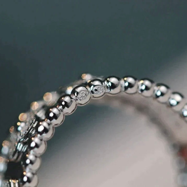 [Vicky]CLOVER KALEIDOSCOPE RING 10MM