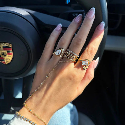 [Royal Vicky]Dara Diamond Ring Stack