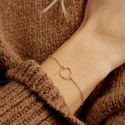 [Royal Vicky]Dalia Gold Hoop Bracelet