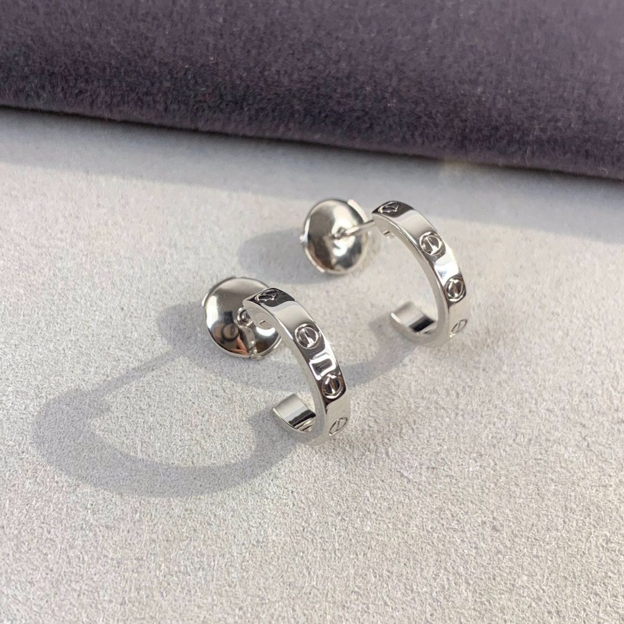 [Vicky] LIEBE OHRRINGE 2,65MM SILBER 