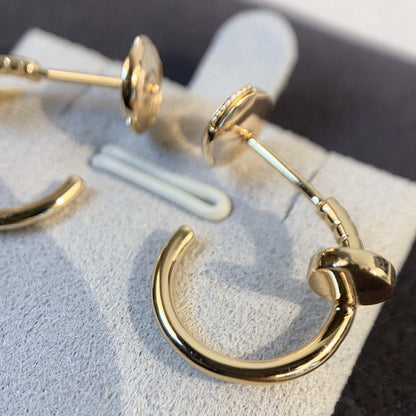 [Vicky]JUSTE EARRINGS PINK GOLD