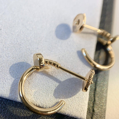 [Vicky]JUSTE EARRINGS PINK GOLD