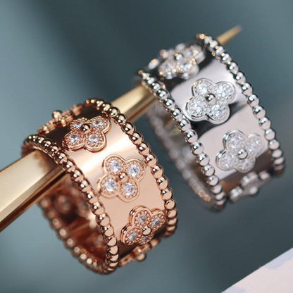 [Vicky]CLOVER KALEIDOSCOPE RING 10MM