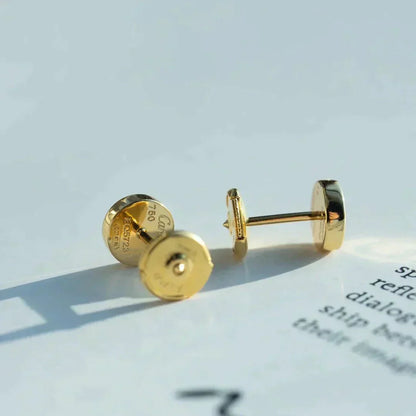 [Vicky]LOVE EARRINGS GOLD 10MM