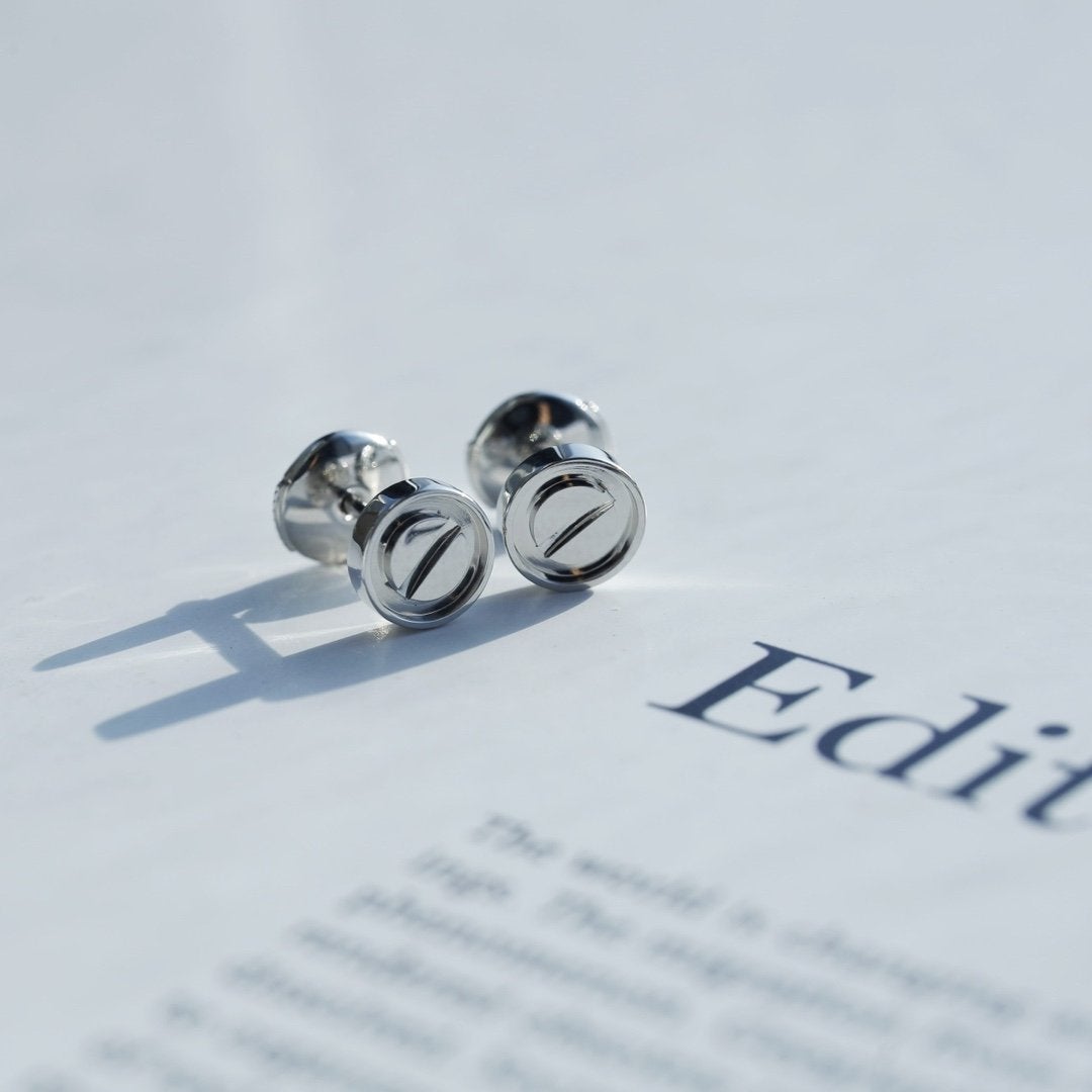 [Vicky] LIEBE OHRRINGE SILBER 10MM