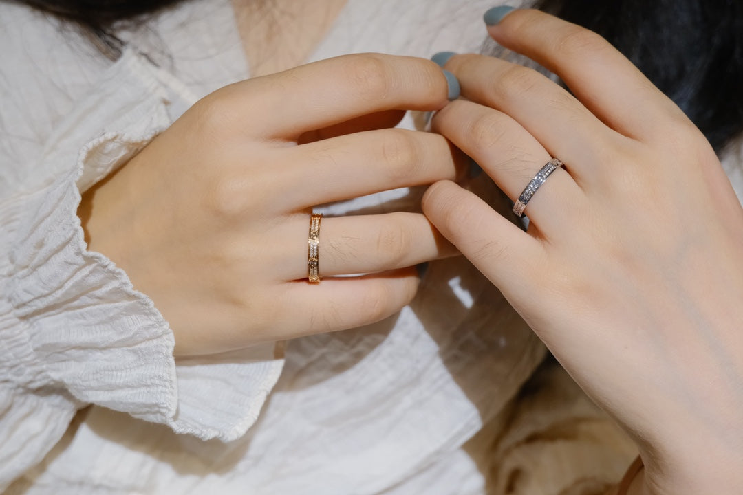 [Vicky]LOVE RING 2.65MM DIAMOND