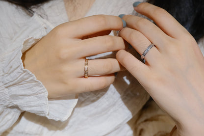 [Vicky]LOVE RING 2.65MM DIAMOND