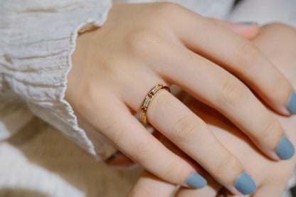 [Vicky]LOVE RING 2.65MM DIAMOND