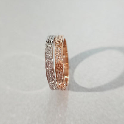 [Vicky]LOVE RING 2.65MM DIAMOND