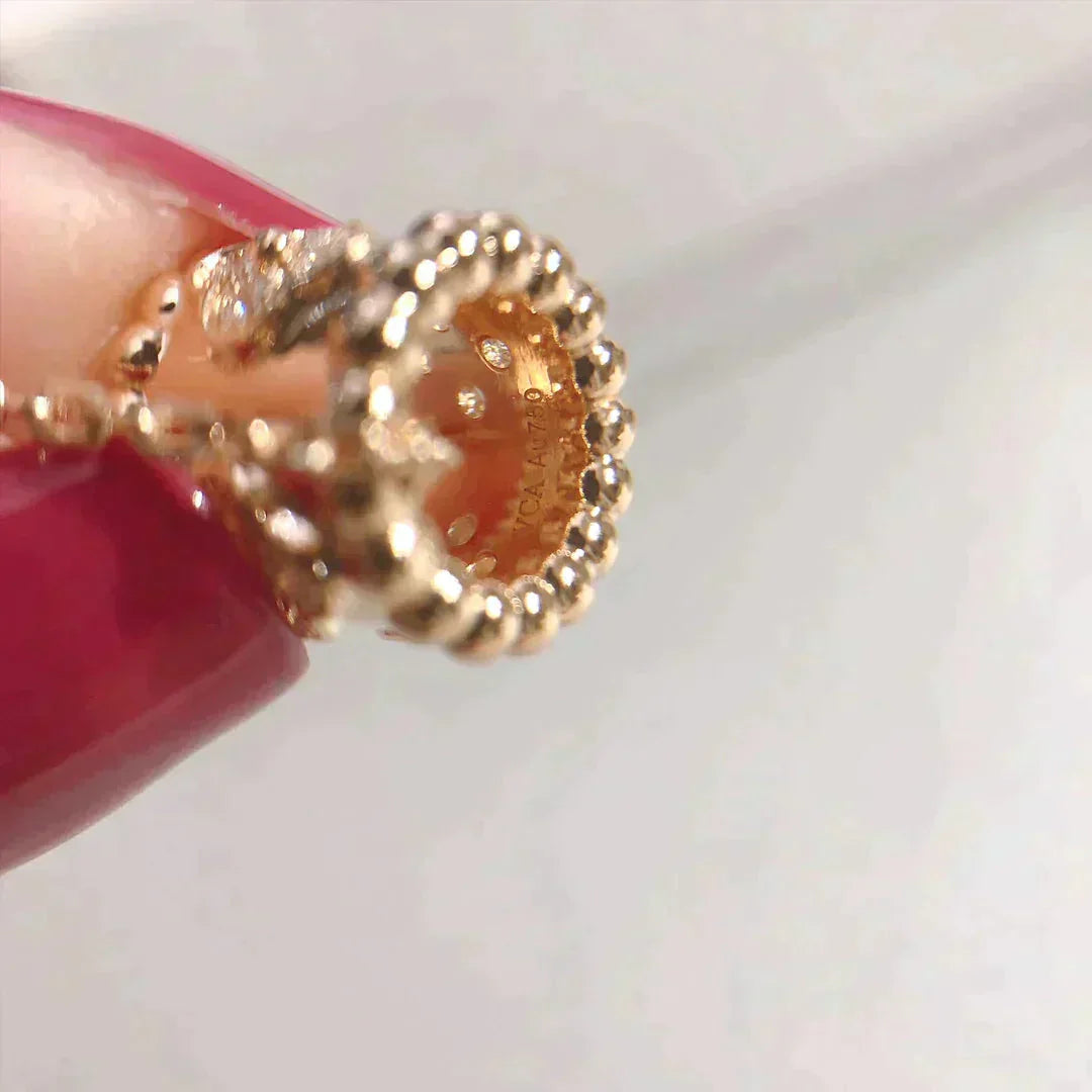 [Vicky]PERLEE PEDANT NECKLACE GOLD / ROSE GOLD