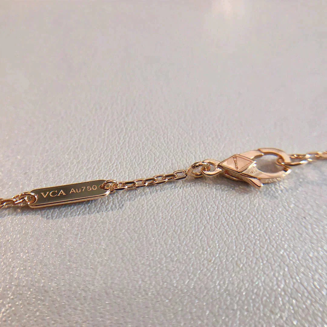[Vicky]PERLEE PEDANT NECKLACE GOLD / ROSE GOLD
