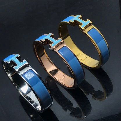 [Vicky]H BRACELET BLUE RAINBOW CERAMIC