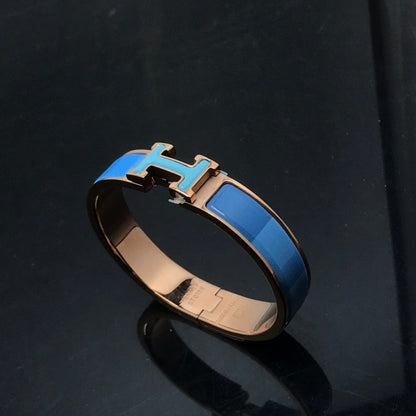 [Vicky]H BRACELET BLUE RAINBOW CERAMIC