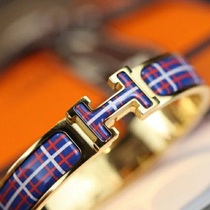 [Vicky]H TARTAN BRACELET 12MM
