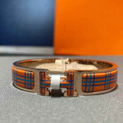 [Vicky]H TARTAN BRACELET 12MM