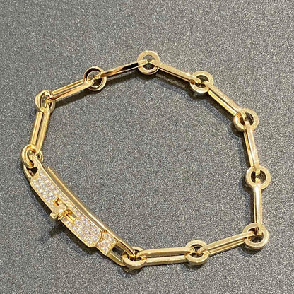 [Vicky]CHAINE BRACELET SMALL MODEL DIAMOND