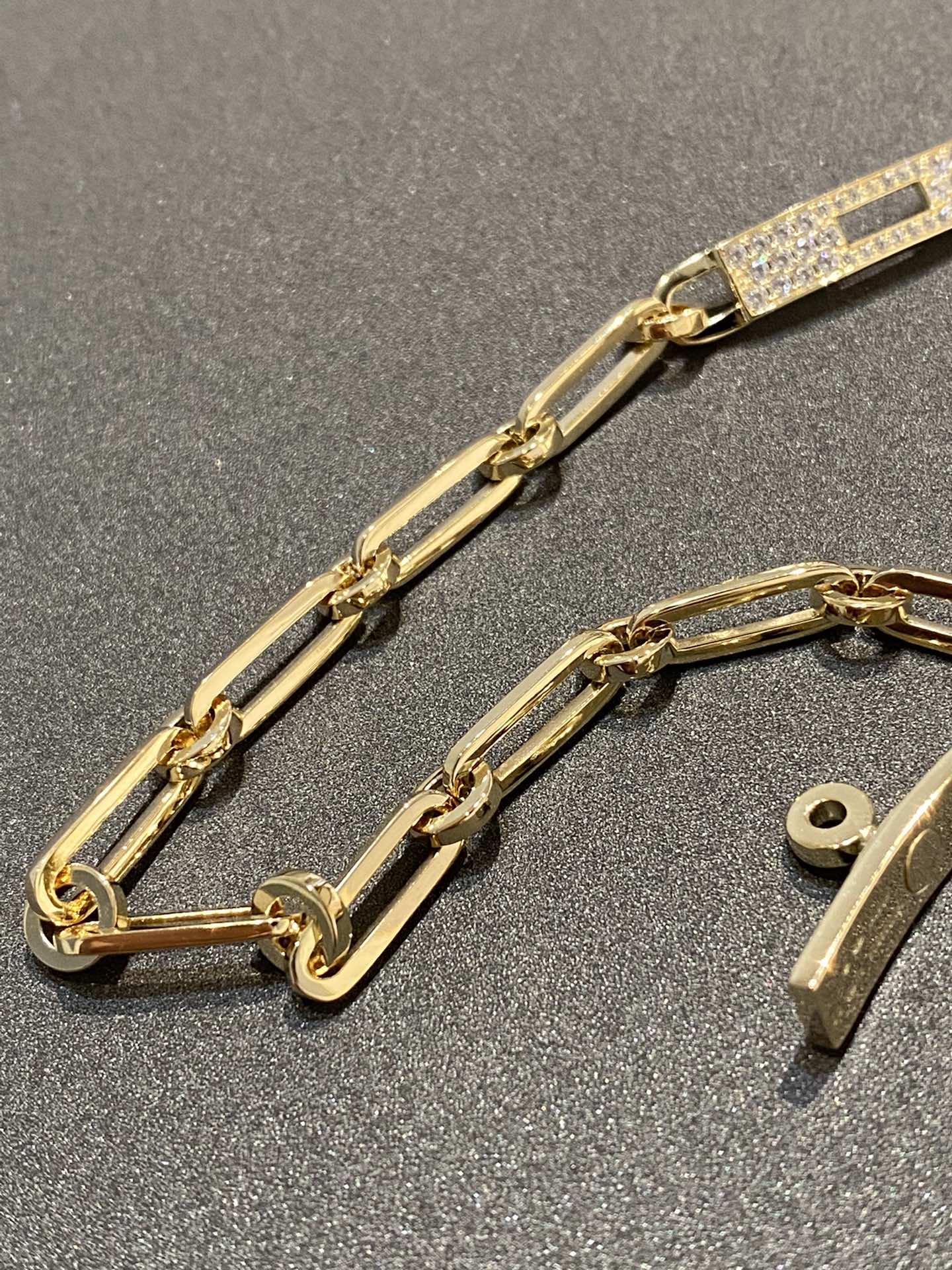 [Vicky]CHAINE BRACELET SMALL MODEL DIAMOND