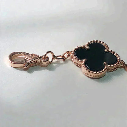 [Vicky]CLOVER 5 MOTIFS MULTICOLOR BRACELET