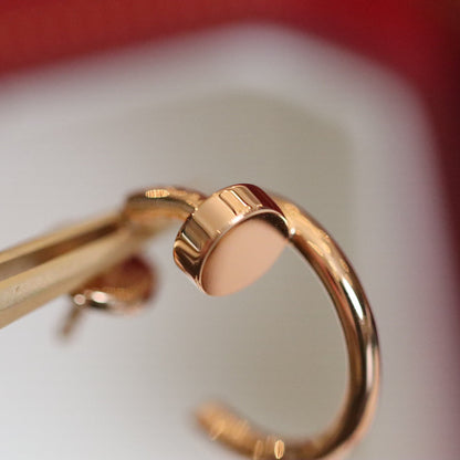 [Vicky]JUSTE EARRINGS PINK GOLD