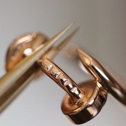 [Vicky]JUSTE EARRINGS PINK GOLD