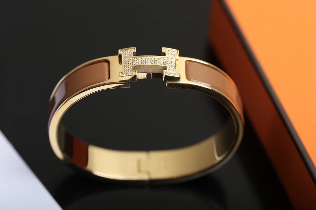 [Vicky]H BRACELET GOLD DIAMOND