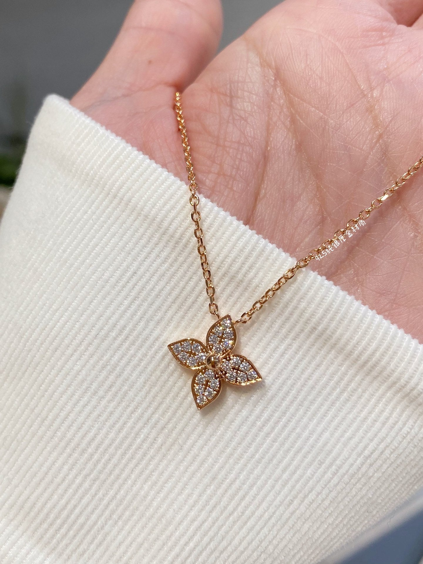 [Vicky]STAR DIAMOND NECKALCE