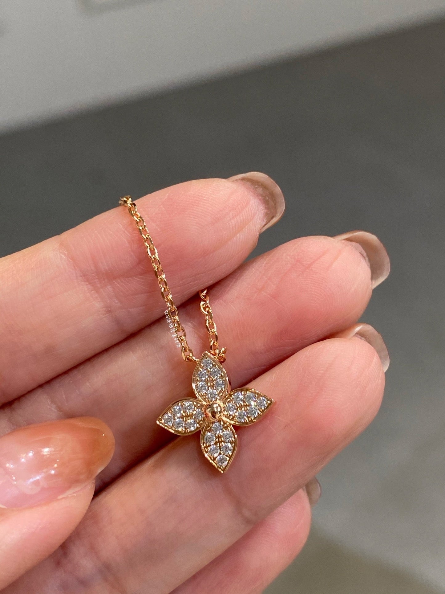 [Vicky]STAR DIAMOND NECKALCE
