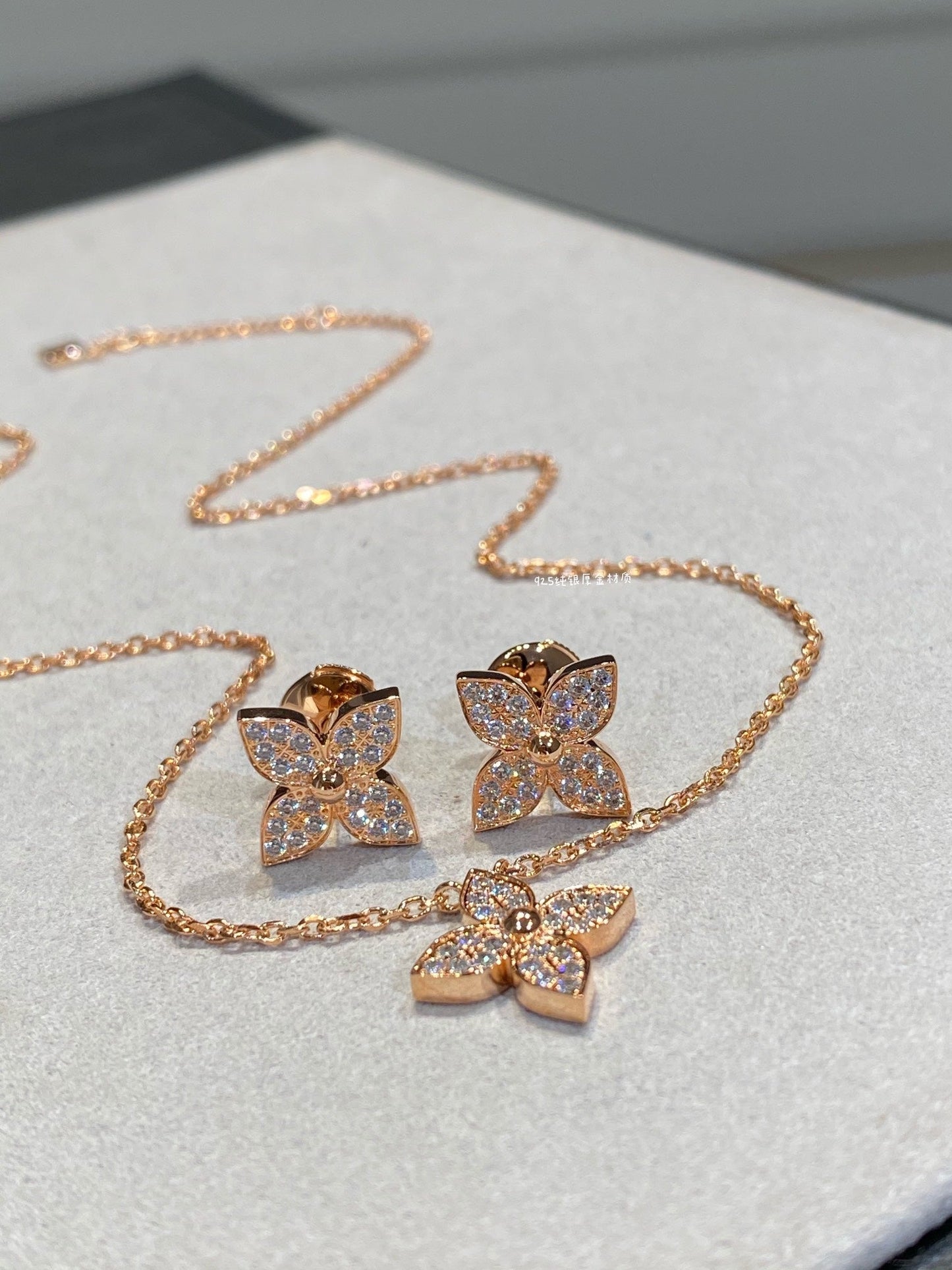 [Vicky]STAR DIAMOND NECKALCE