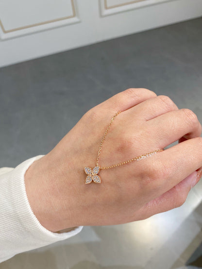 [Vicky]STAR DIAMOND NECKALCE