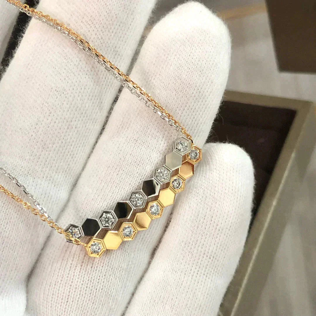 [Vicky]BEE LOVE NECKLACE DIAMOND
