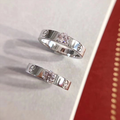 [Vicky]LOVE RING 3.6MM 1 BIG DIAMOND