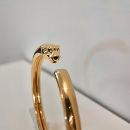 [Vicky]PANTHERE GOLD OPEN BRACELET