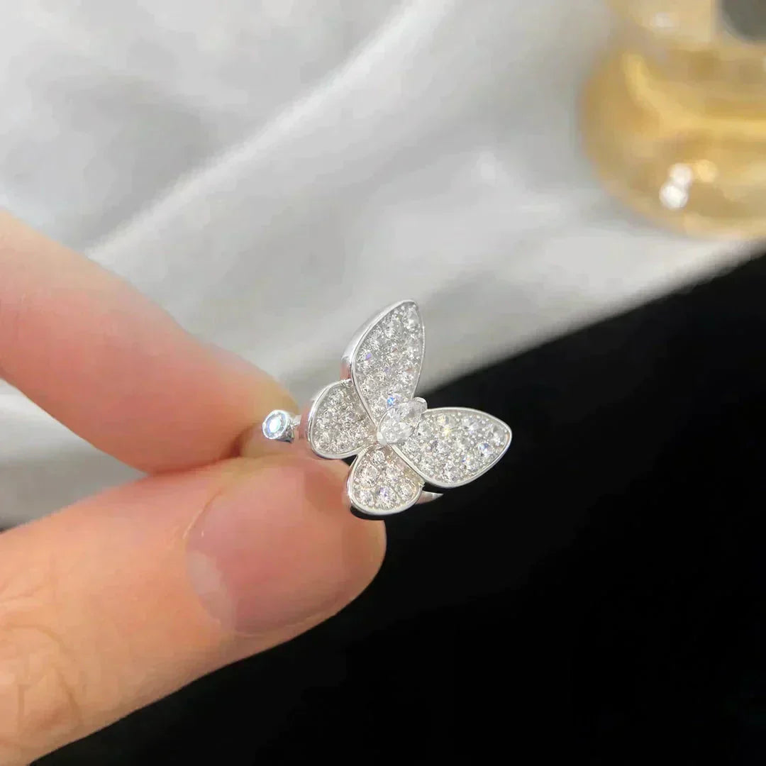 [Vicky]BUTTERFLY DIAMOND RING