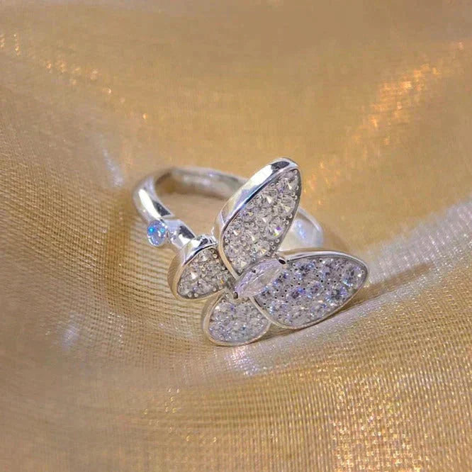 [Vicky]BUTTERFLY DIAMOND RING