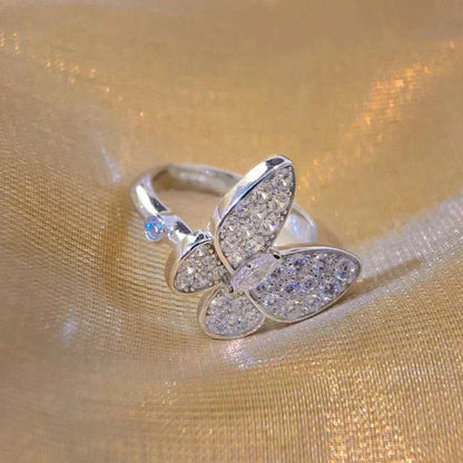 [Vicky]BUTTERFLY DIAMOND RING