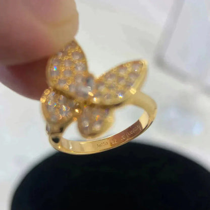 [Vicky]BUTTERFLY DIAMOND RING