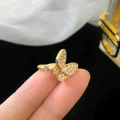 [Vicky]BUTTERFLY DIAMOND RING
