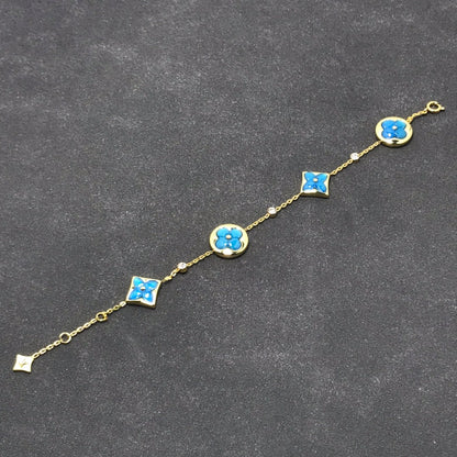 [Vicky]STAR AND SUN TURQUOISE 4 MOTIFS 3 DIAMONDS