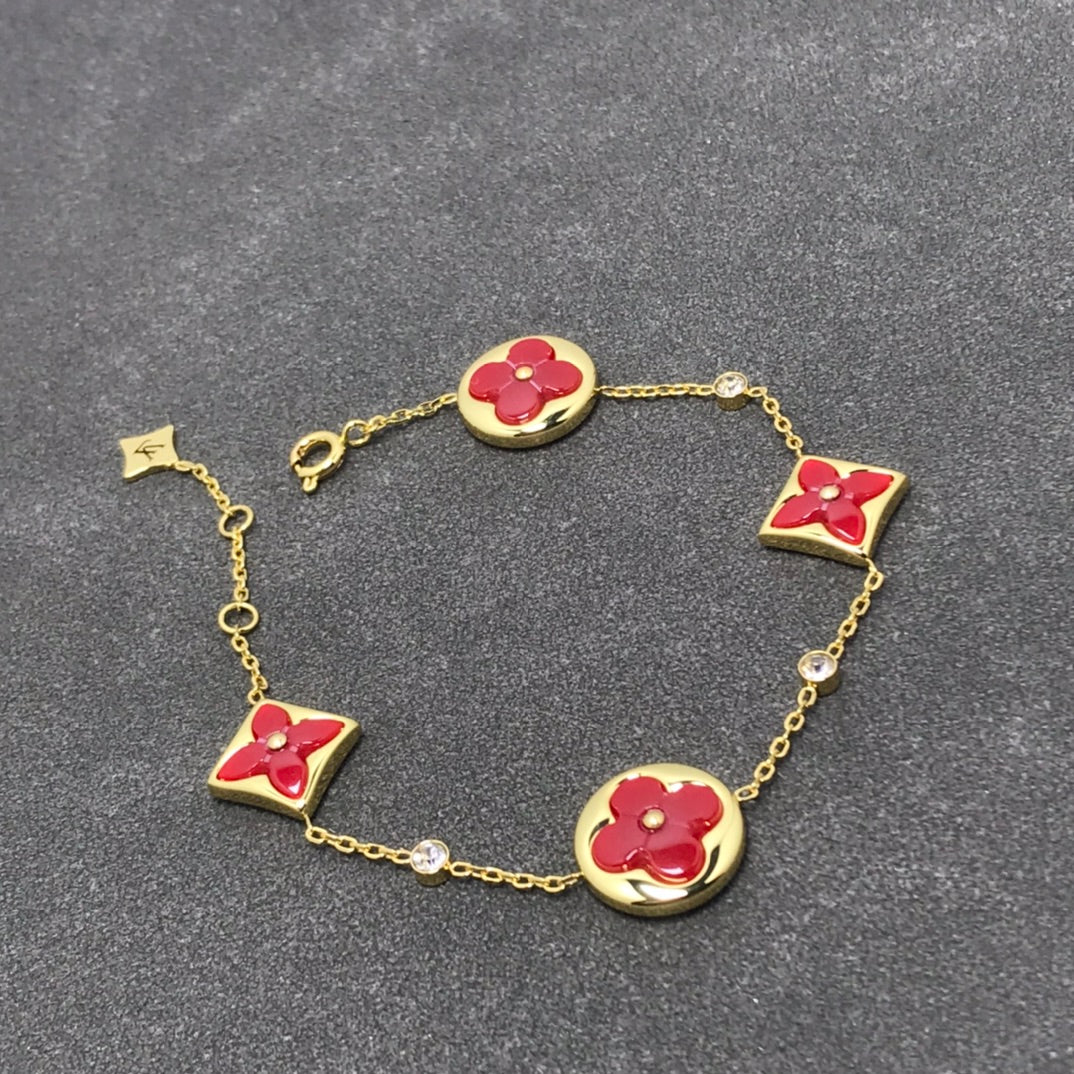 [Vicky]STAR AND SUN CARNELIAN 4 MOTIFS 3 DIAMONDS