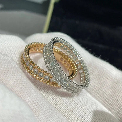 [Vicky]PERLEE DIAMOND ROSE GOLD RING