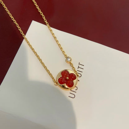 [Vicky]SUN PEDANT CARNELIAN BRACELET