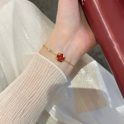 [Vicky]SUN PEDANT CARNELIAN BRACELET