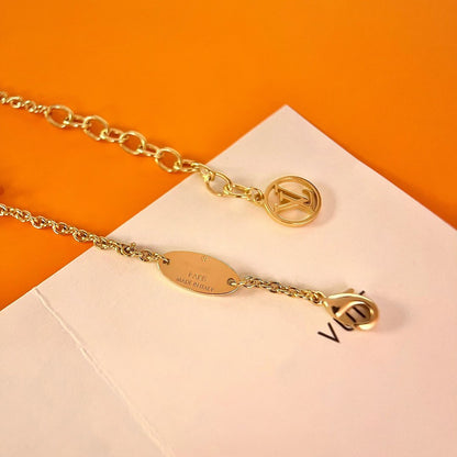 [Vicky]LOGO STAR MOTIF GOLD BRACELET