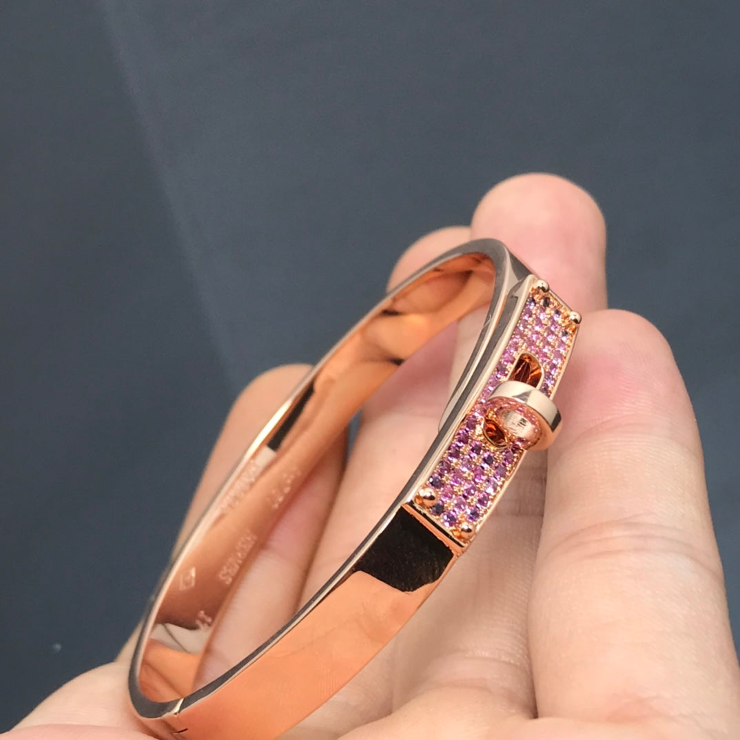 [Vicky]KELLY BRACELET PINK DIAMOND