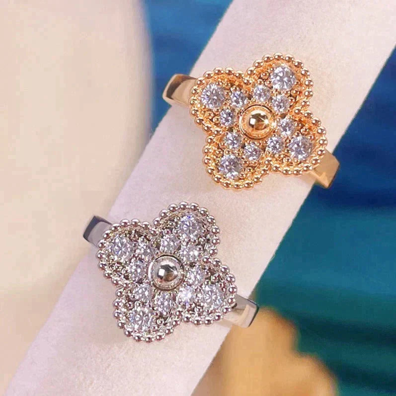 [Vicky]CLOVER DIAMOND RING