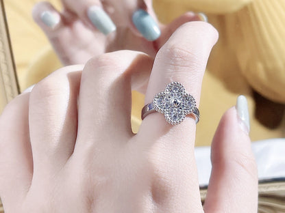 [Vicky]CLOVER DIAMOND RING